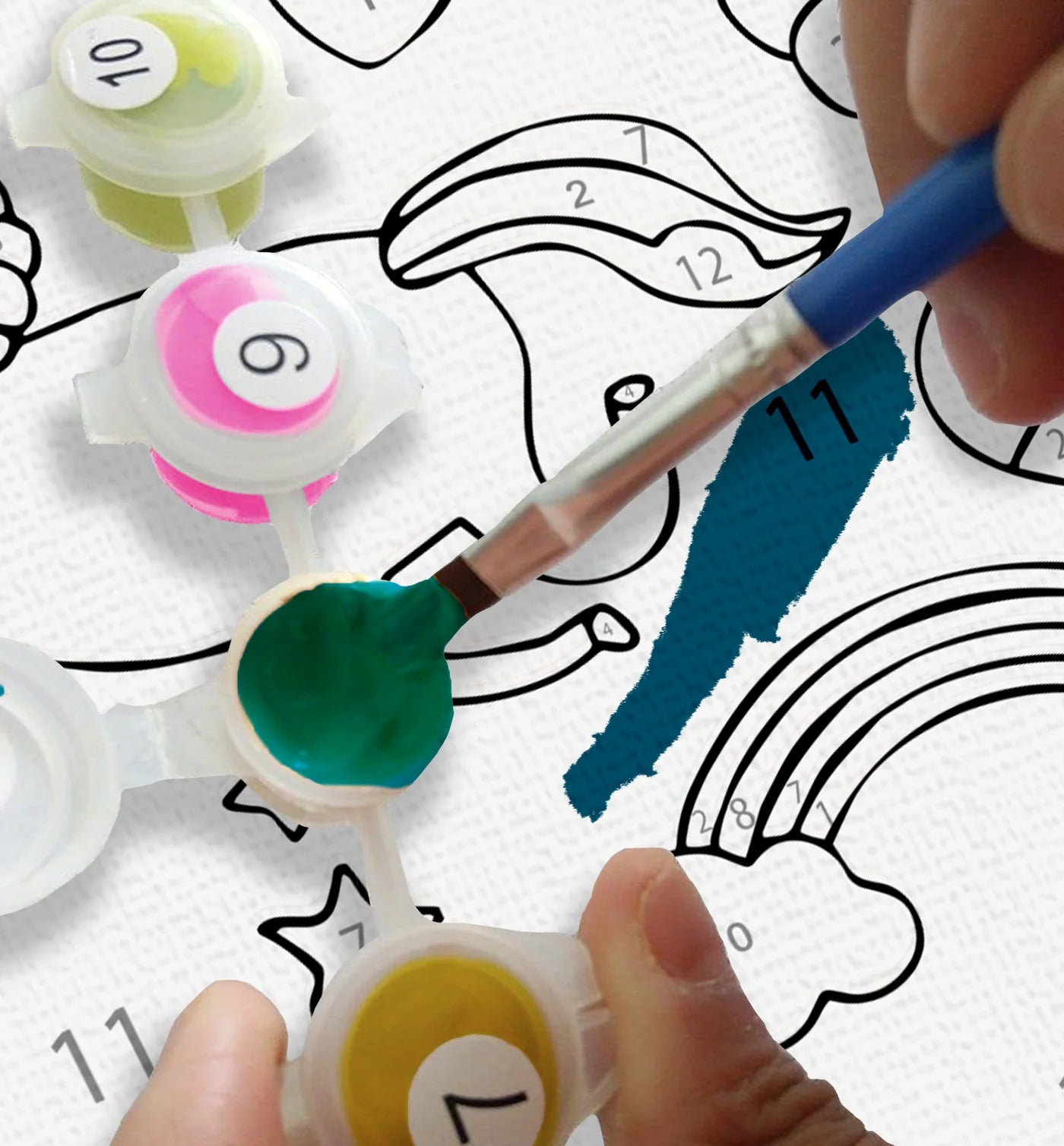 Tiger Jungle Paint By Numbers