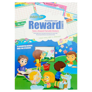 Clever Kidz Task & Reward Chart Pad W/stickers