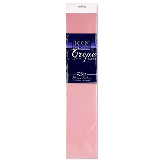 Crepe Paper Baby Pink 50X250CM