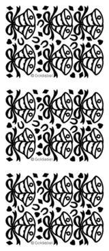 PEEL OFF STICKERS-WEDDING BELLS GOLD
