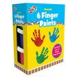 Galt 6 Finger Paints - Washable