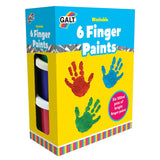Galt 6 Finger Paints - Washable
