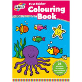 GALT First Sticker/Colouring Book
