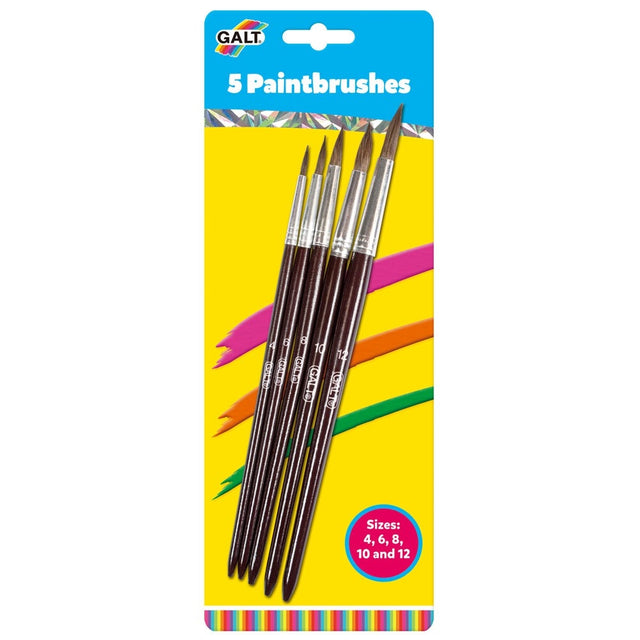 Galt 5 Paintbrushes