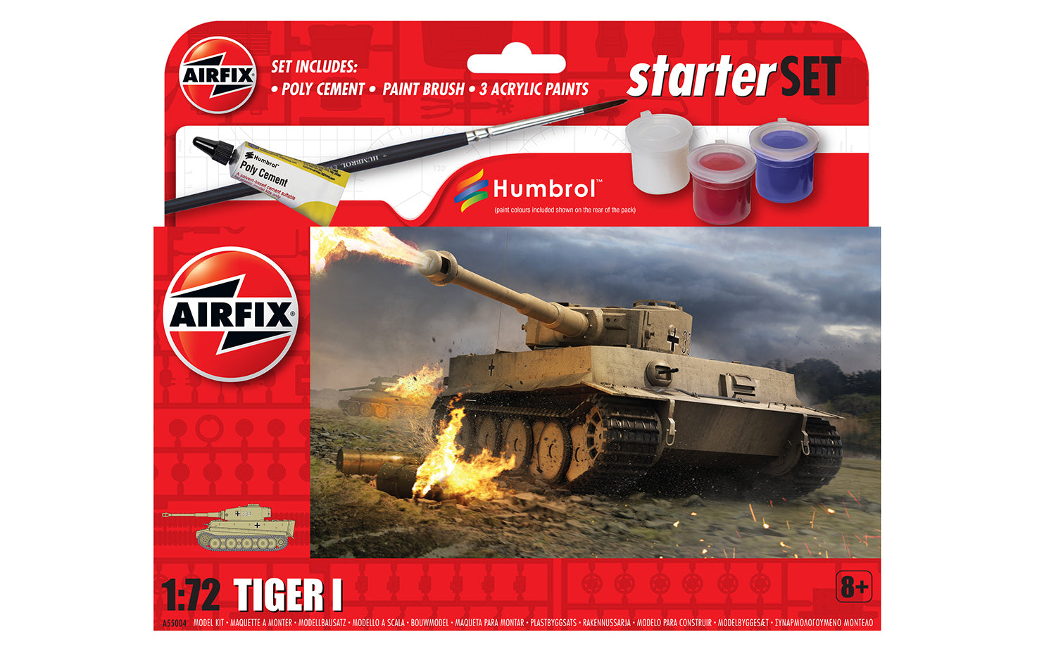Airfix Gift Starter Set Tiger 1