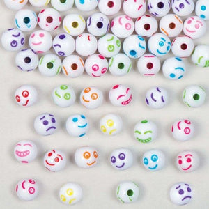 Funny Face Beads (Pack of 300)