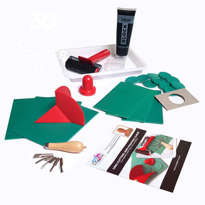 Lino Cutting & Printing Kit (30 pcs set)