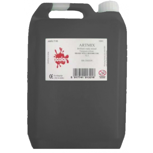 Scola 5 Litre Black Ready Mix Paint