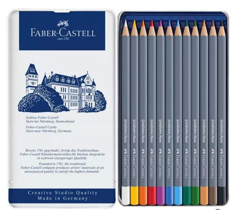 Goldfaber Aqua Colour Pencils Tin Of 12
