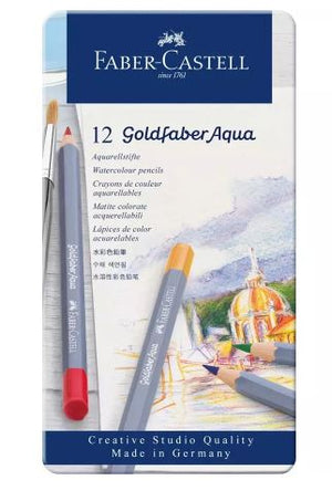 Goldfaber Aqua Colour Pencils Tin Of 12