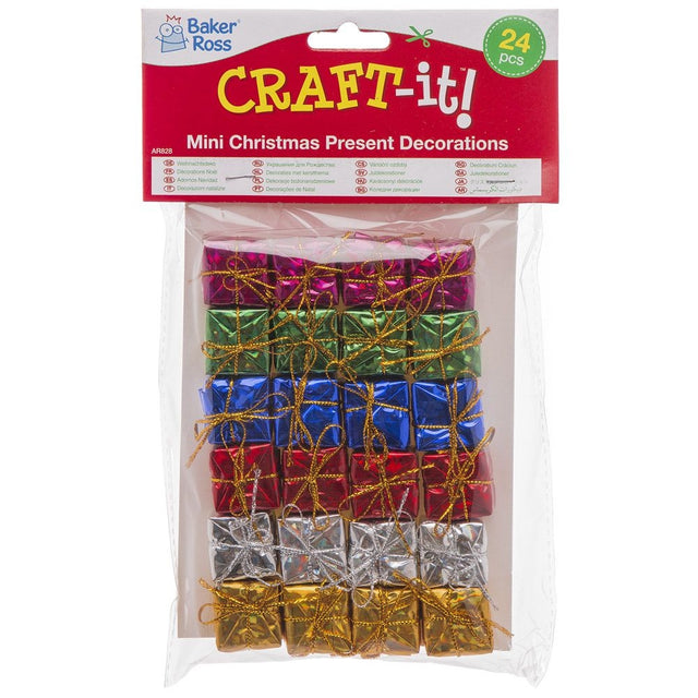 Mini Christmas Present Decorations