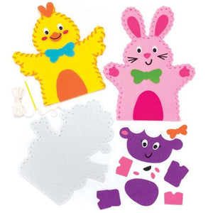 Easter Hand Puppet Sewing Kits (Pack of 3)