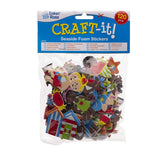 Seaside Foam Stickers (Pack of 120)