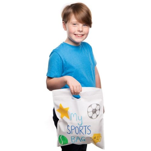 Design Your Own Canvas Carrier Bags (Pk 6)