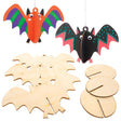 Baker Ross Wooden 3D Bat Decorations (Pack of 6)