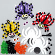 Spider Pom Pom Art Kits (Pack of 5)