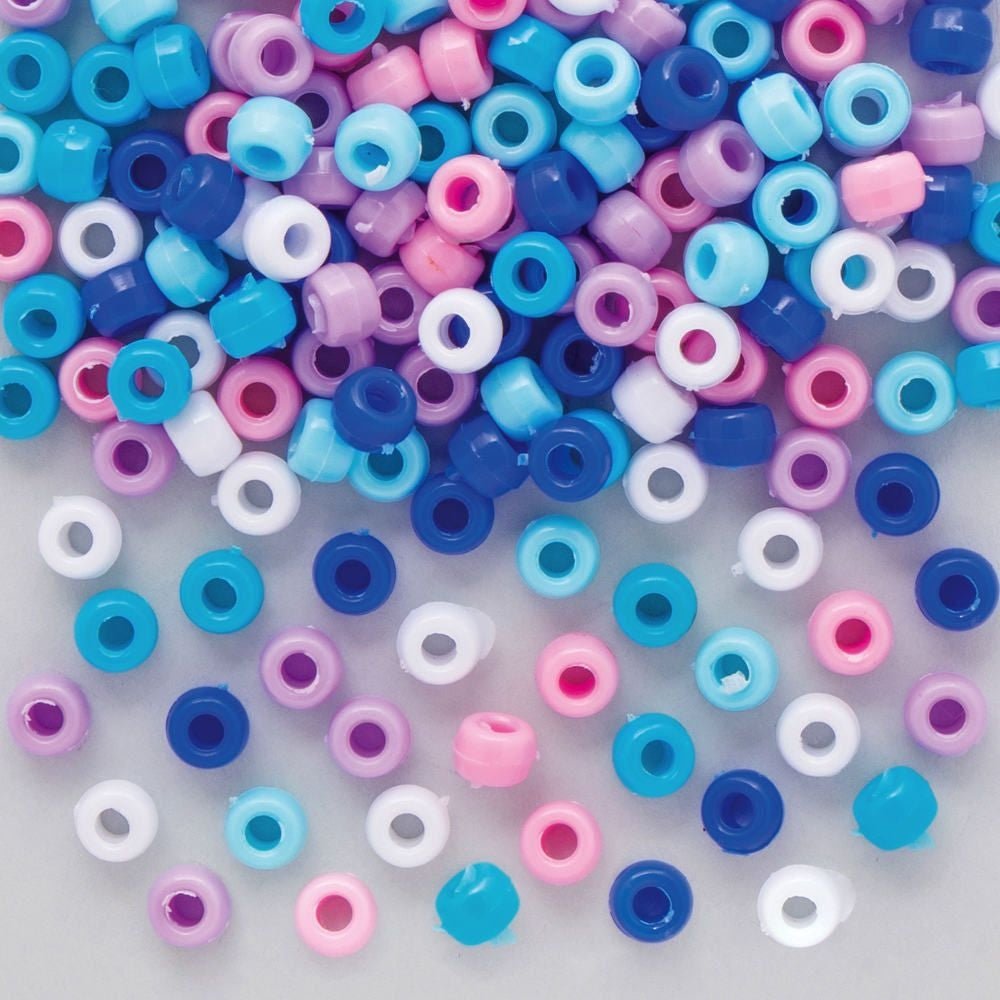 Winter Pony Beads (Pack of 750)