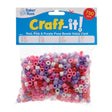 Red Pinks & Purple Beads Value Pack