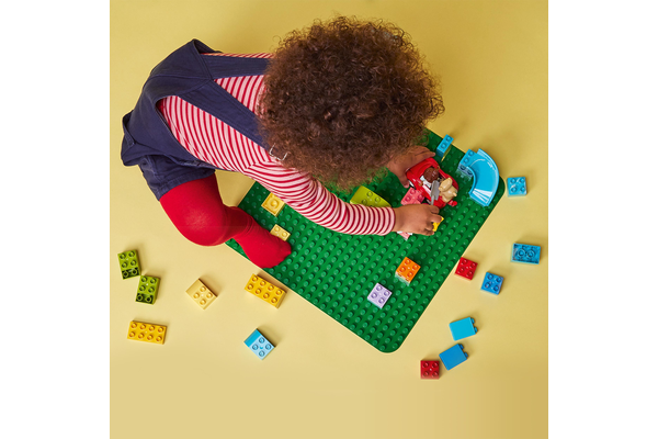 Lego Duplo Green Building Plate