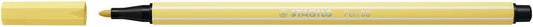 Premium Felt Tip Pen - STABILO Pen 68 ARTY - Wallet of 24 - Assorted Colours