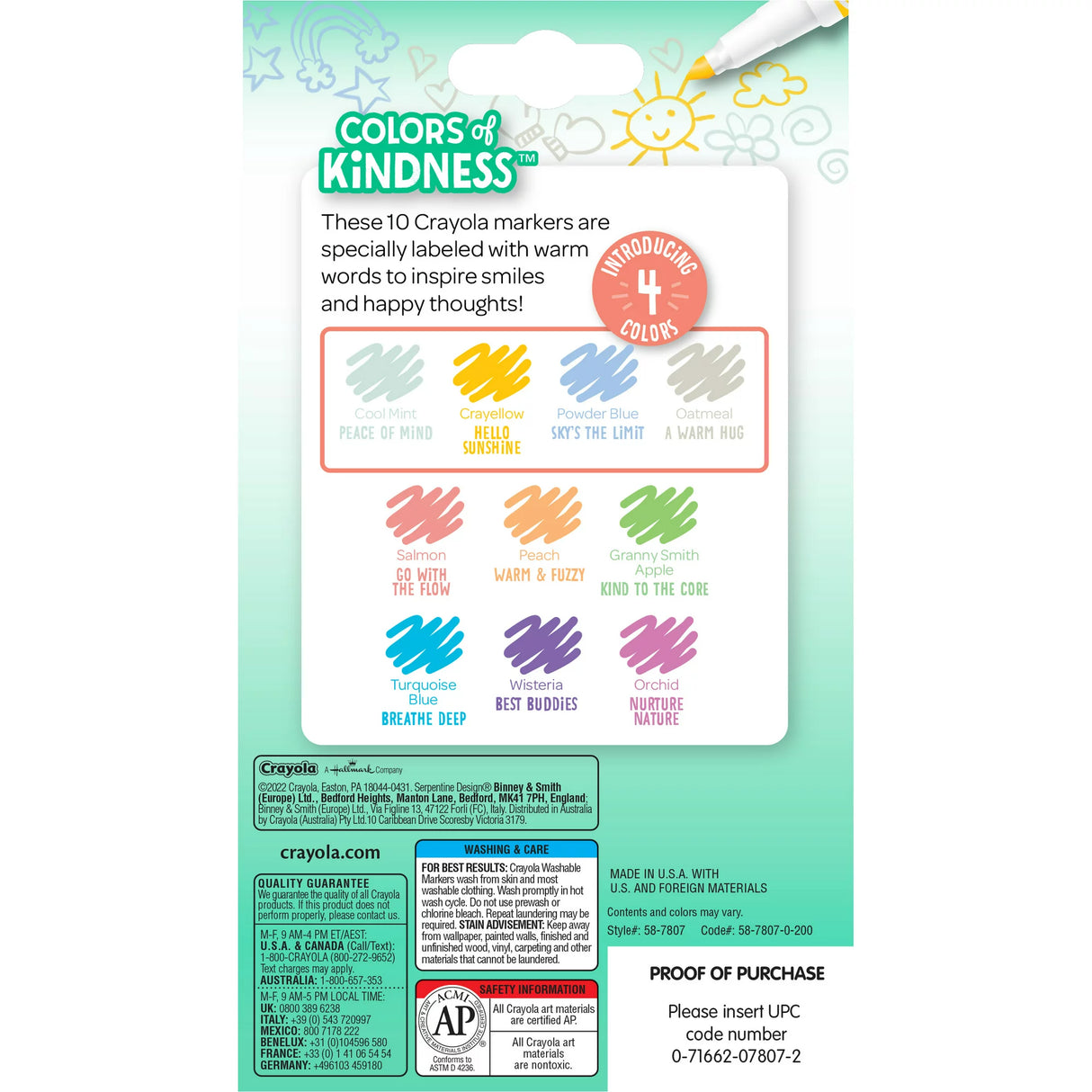 12 Colours Of Kindness Markers