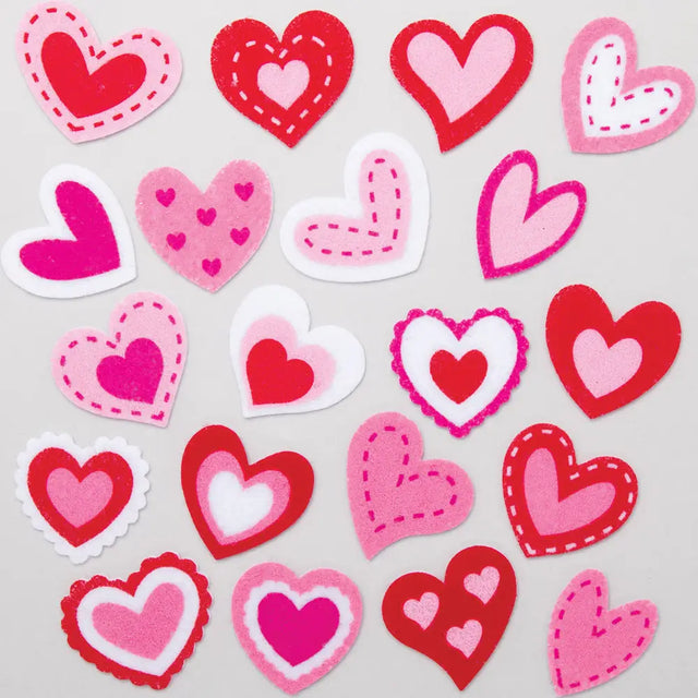 Heart Felt Stickers (Pack Of 100)