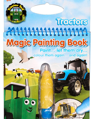 Tractor Ted Magic Painting Book-Tractors