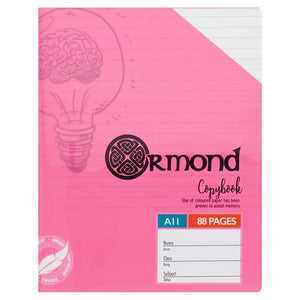 Ormond A11 Visual Memory Aid Durable Cover Copy Book