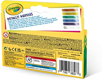 Crayola Metallic Markers (6 Pack)