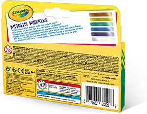 Crayola 6Ct Metallic Markers