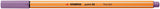 Fineliner - STABILO point 88 - Grey Violet