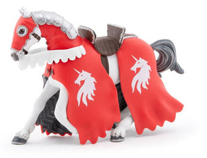 Papo Horse Of Unicorn Knight With Spear