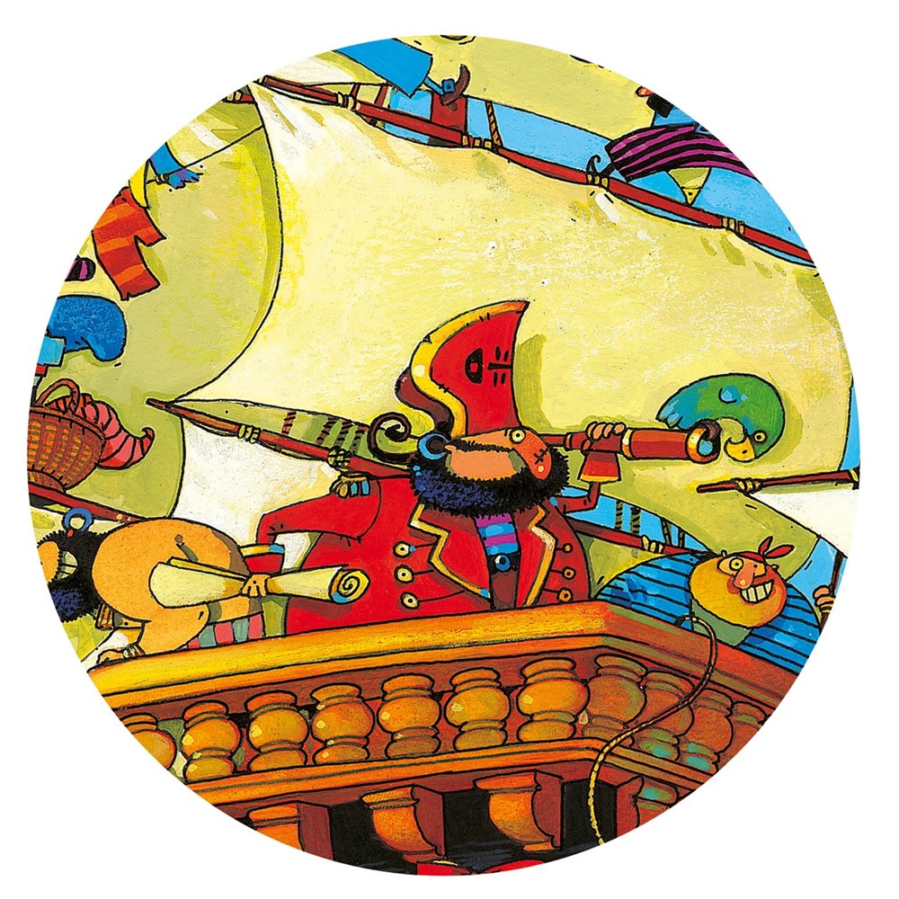 Djeco Barbarossas Boat Jigsaw Puzzle 54 Pieces
