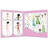 Djeco - Paper Dolls - Dresses Through The Seasons