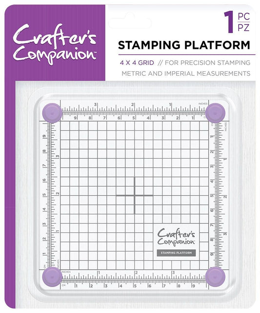 Crafters Companion Stamping Platform 4"x4"