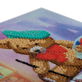 Crystal Art Card Teddy