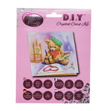 Crystal Art Card Teddy