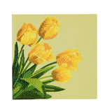 Crystal Art Card - Spring Tulips