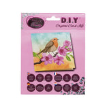 Crystal Art Card Robin