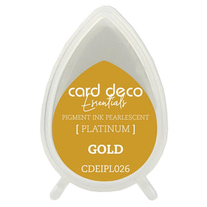 Card Deco Pigment Ink Pearlescent Gold