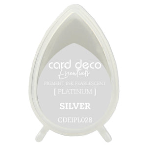Card Deco  Pigment Ink Pearlescent Silver