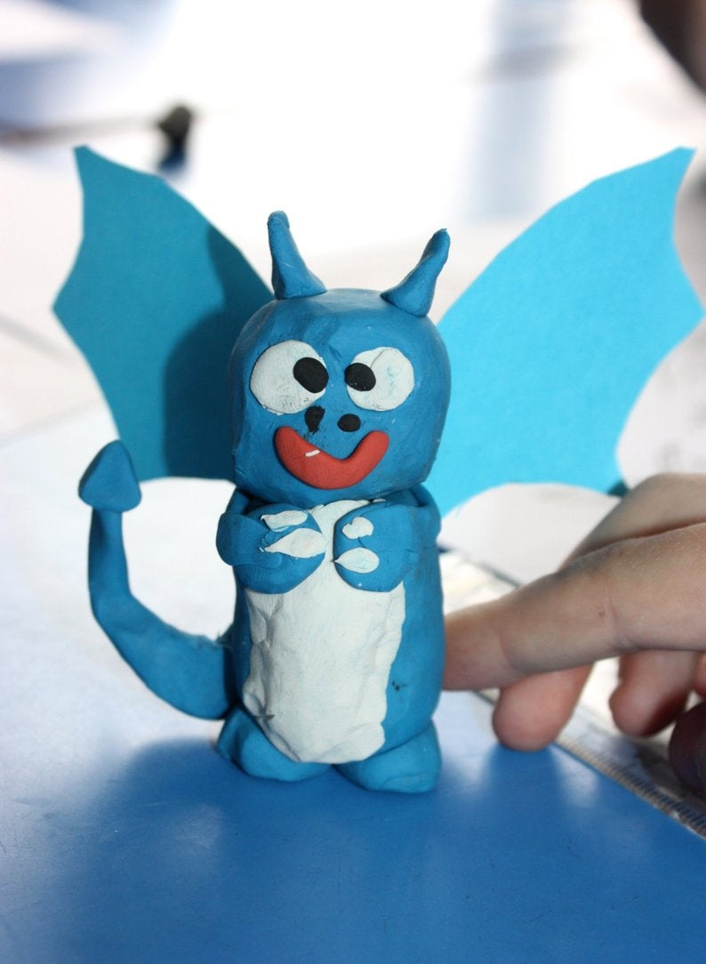 Plasticine Light Blue 500G