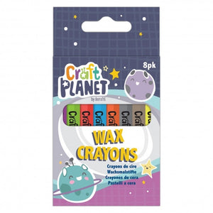 Craft Planet Wax Crayons (8pcs)