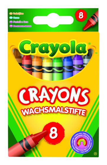 Crayons 8 Assorted Eco