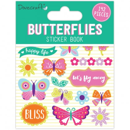 Dovecraft Sticker Book - Butterflies