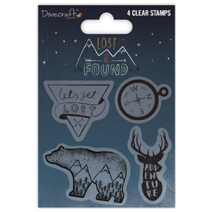 DC  Lost & Found Clear Stamps