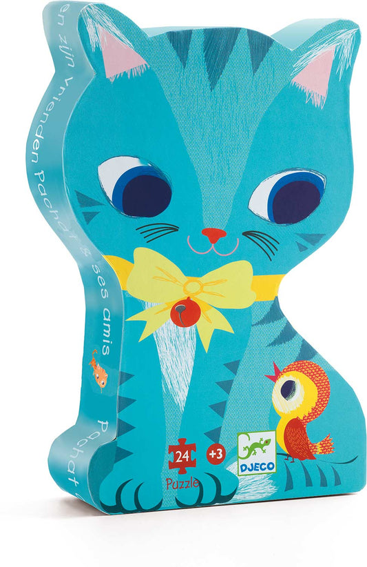 Djeco - Puzzle - Pachat And His Friends - 24pcs