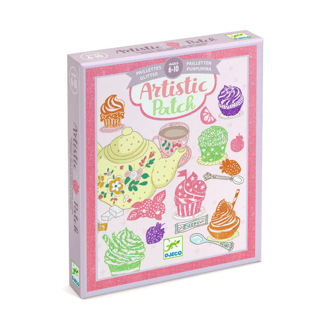 Djeco - Artistic Patch Glitter - Sweets