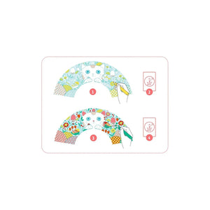 Djeco DIY Colour In Koneko Fan & Case Kit