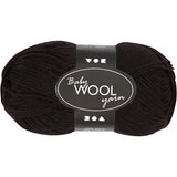 Baby Yarn, black, L: 172 m, 50 g/ 1 ball